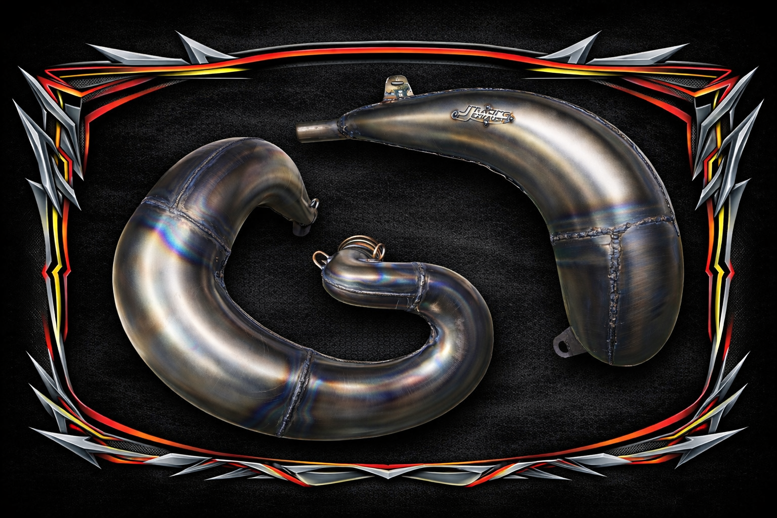 Bufanda JJ racing Works para Beta RR 250 / 300 13-25 y X-TRAINER