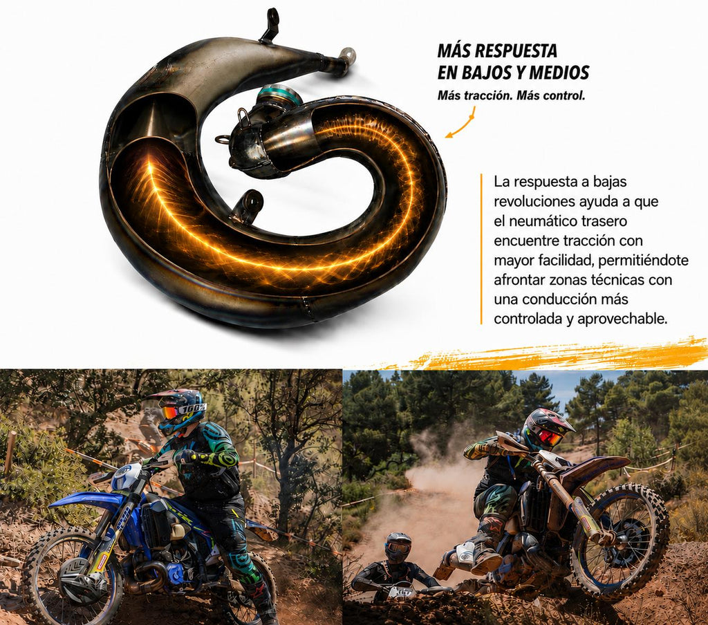 Bufanda JJ Racing Factory Hard Enduro Sherco 250/300 2T (2025–2026)