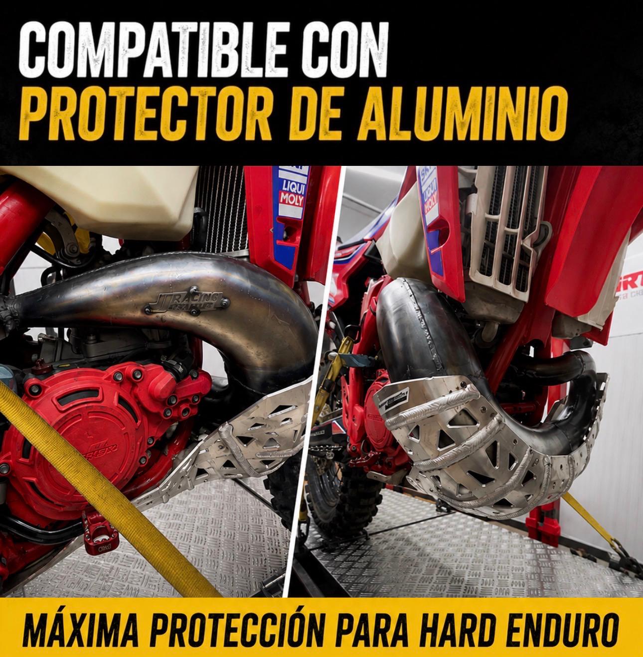 Bufanda JJ Racing Factory Hard Enduro KTM/GasGas/Husqvarna 250/300 2T (2023–2026)
