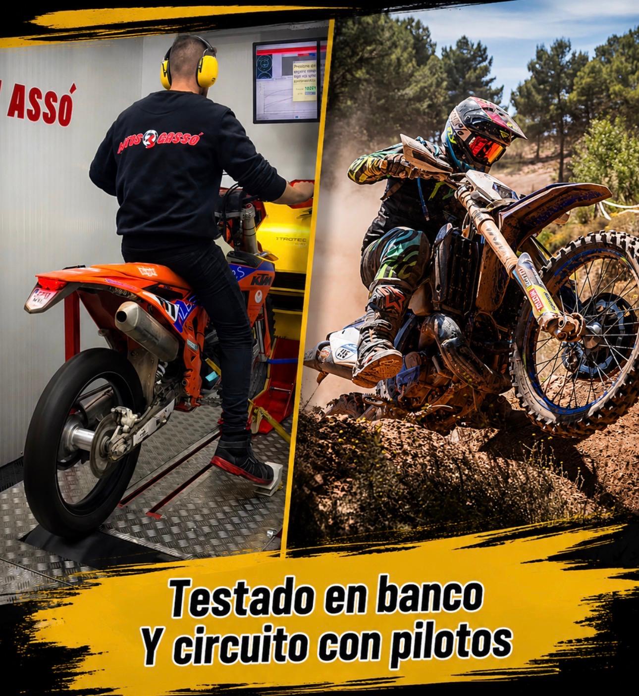Bufanda JJ racing Works hard enduro para Sherco 250 300 2T 2025-2026
